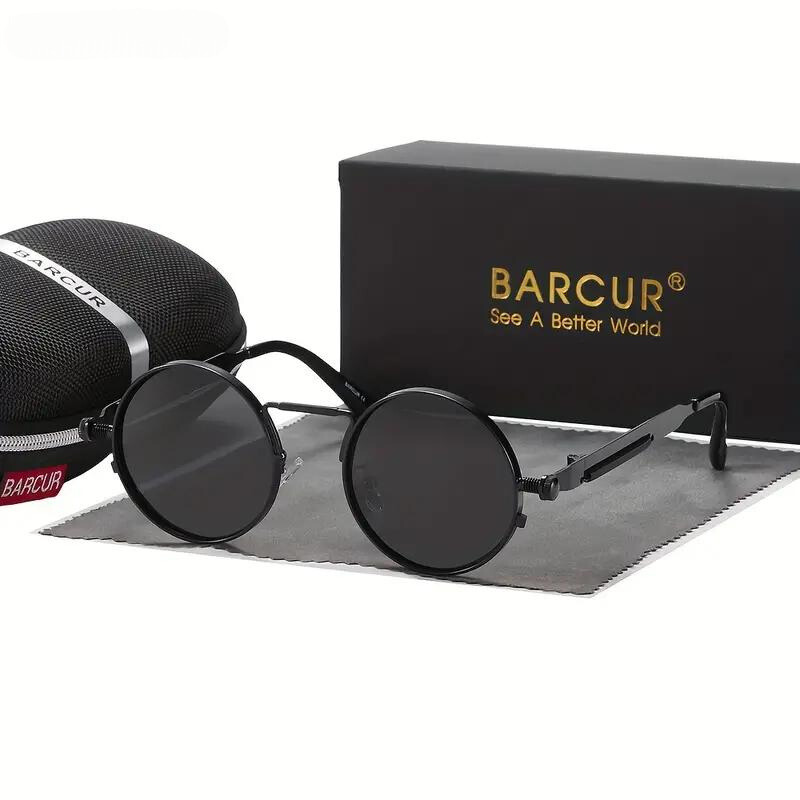 Steampunk-Inspired Mirage Sunglasses Black