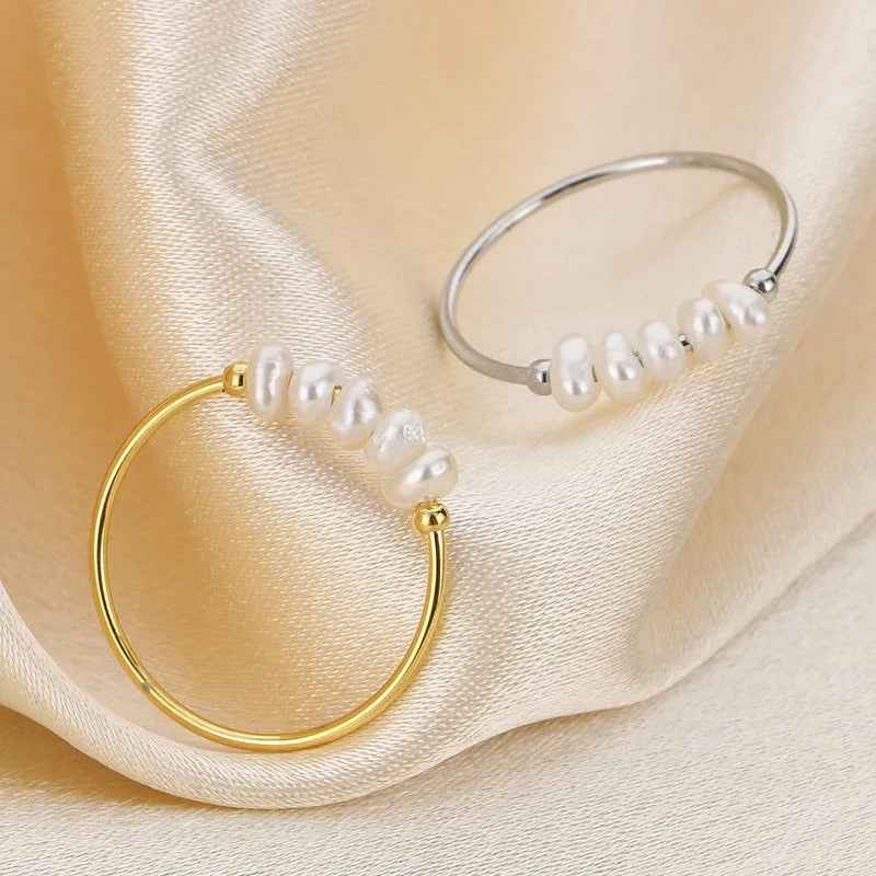 Baroque Pearl Embellished Ring