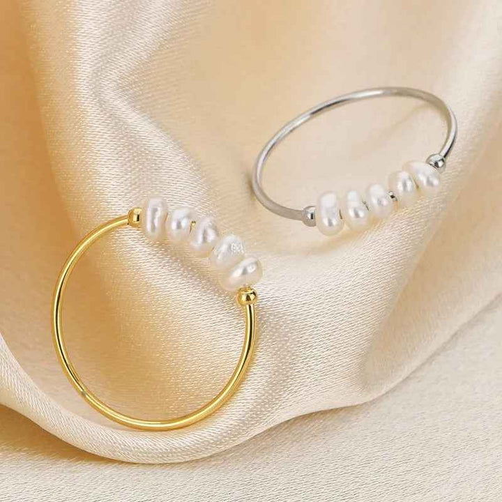 Baroque Pearl Embellished Ring
