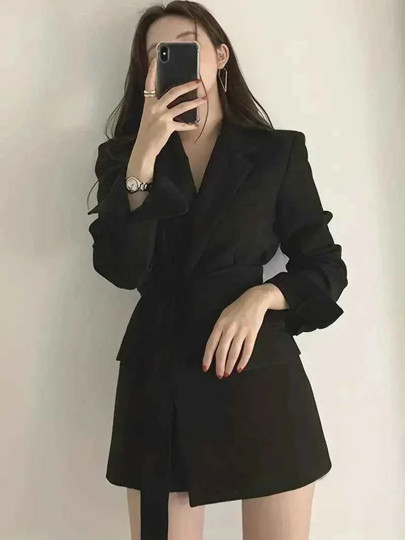 Women's Elegant Short Blazer Dress