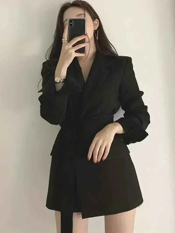 Women's Elegant Short Blazer Dress