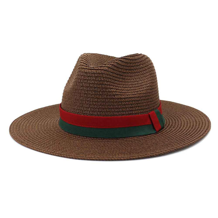 Stylish Sun Protection Hats for Men and Women – Perfect for Outdoor Beach Adventures Coffee One size