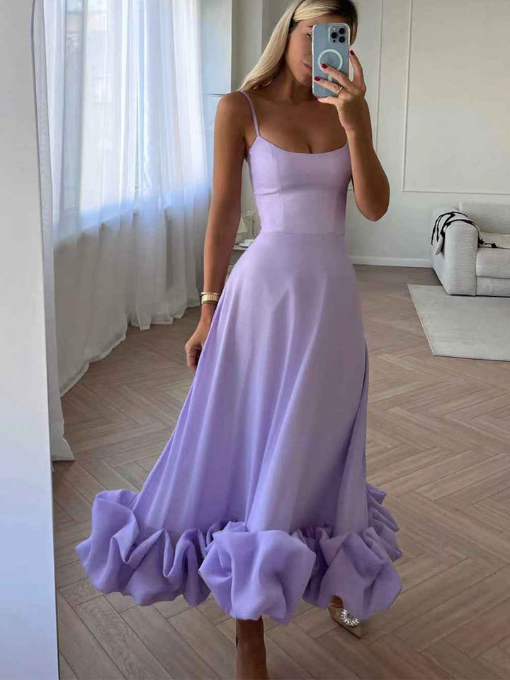 Women's Unique Dress - Elegant Style Purple