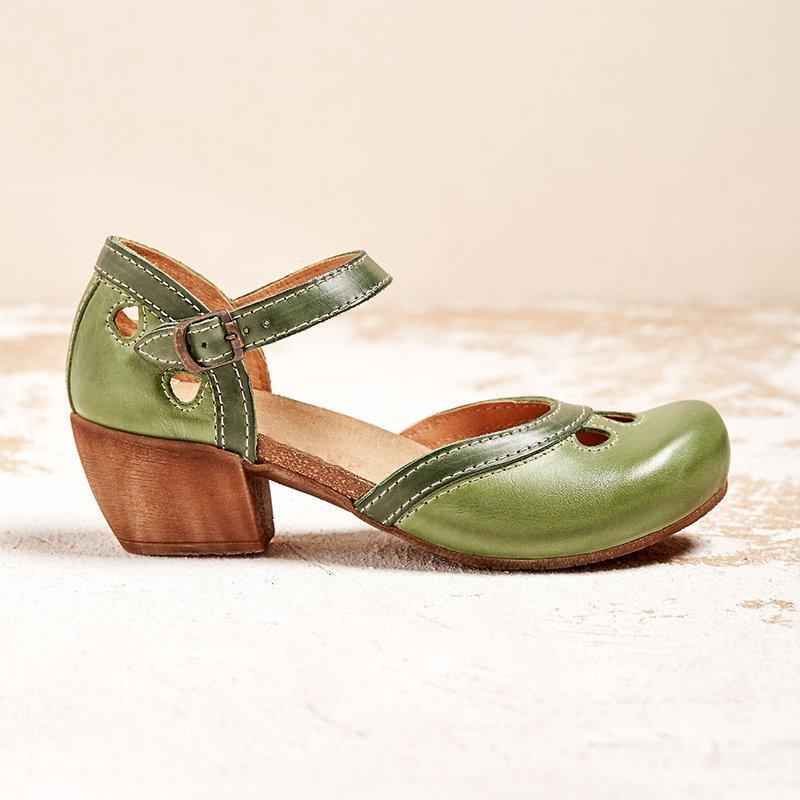 Comfortable Orthopedic Sandals with Low Heel