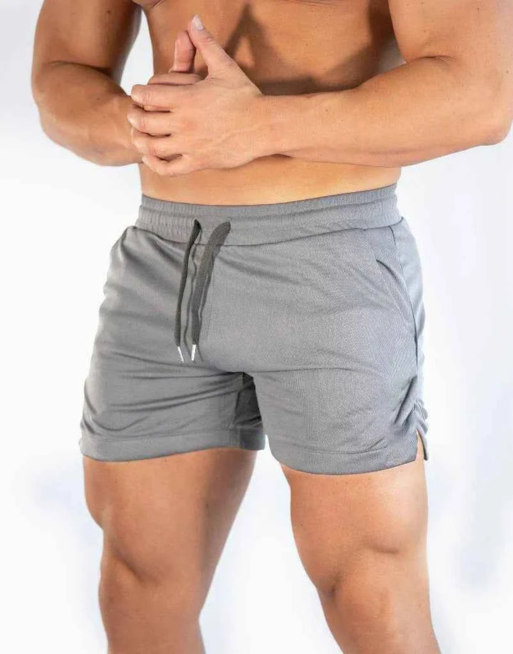 Men's Quick-Dry Swim Shorts for Comfortable Beach Wear Gray