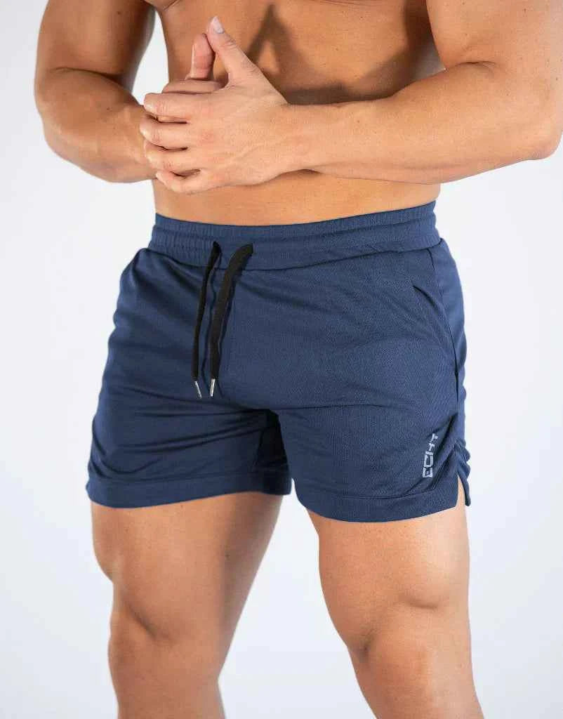 Men's Quick-Dry Swim Shorts for Comfortable Beach Wear Navy Blue