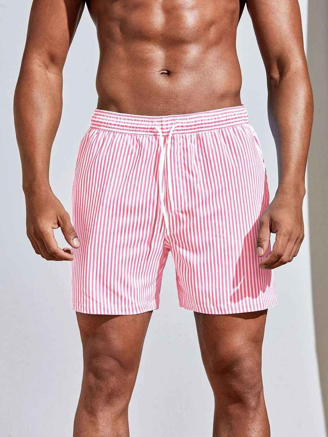 Men's Trendy Casual Shorts Pink
