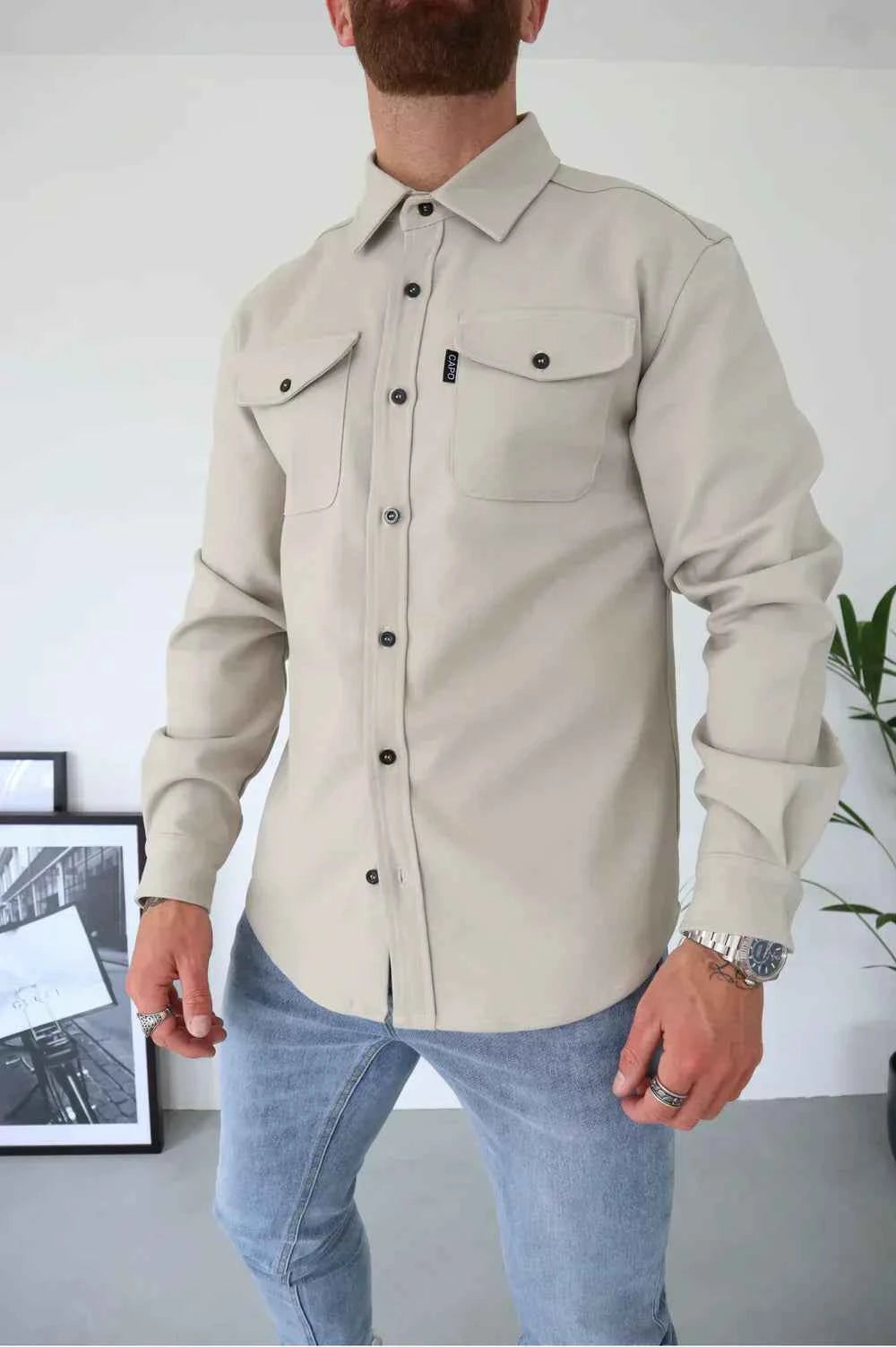 Men's Stylish Casual Overshirt