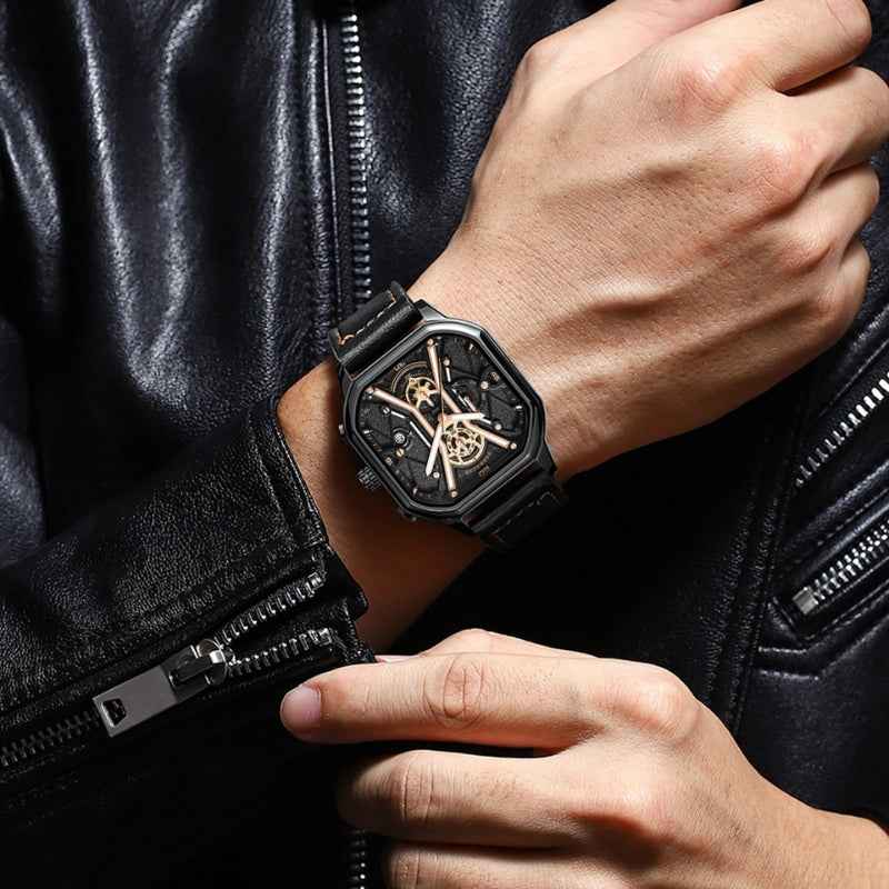 Premium Obsidian Luxury Watch