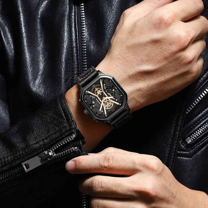 Premium Obsidian Luxury Watch