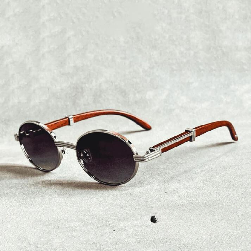 Artistic Designer Sunglasses Inspired by Renaissance Style Silver