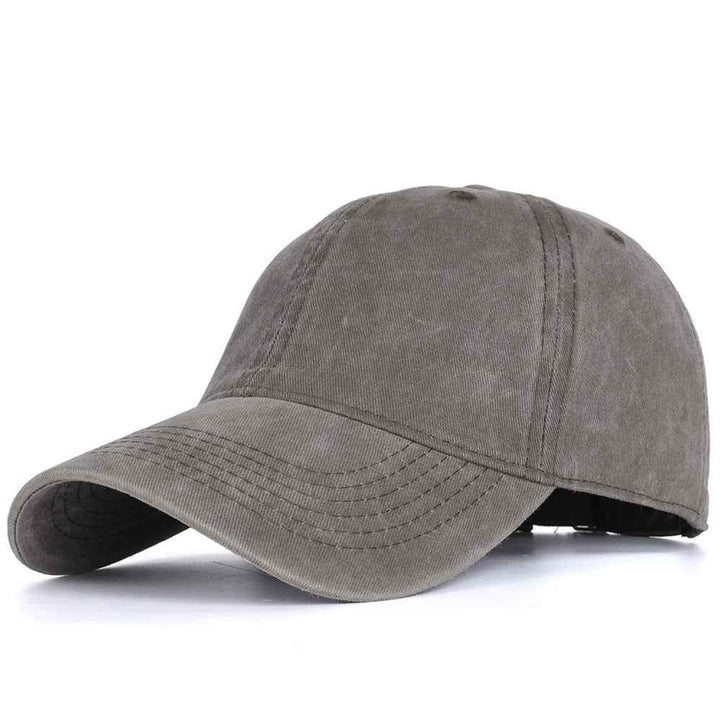 Washed Baseball Caps for Men & Women - Effortless Style for Every Adventure Brown