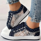 Roberta | Orthopedic Comfortable Sneakers Navy