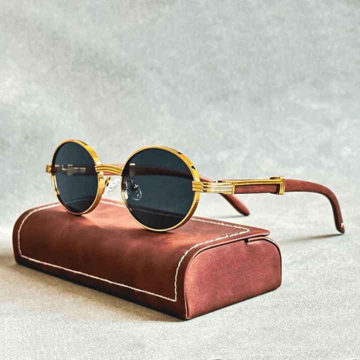 Artistic Designer Sunglasses Inspired by Renaissance Style Onyx