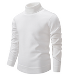 Men's Soft Wool Turtleneck Sweater
