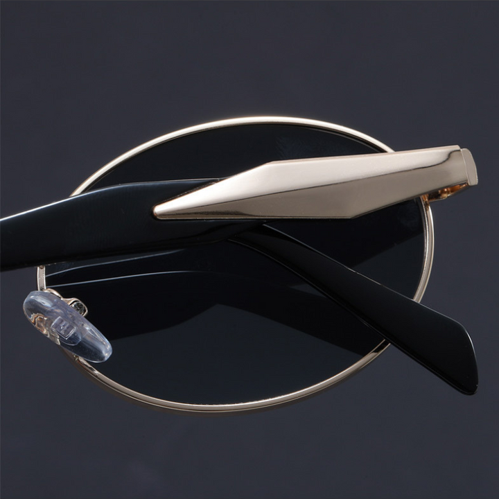 Vintage-Inspired Gold Sunglasses