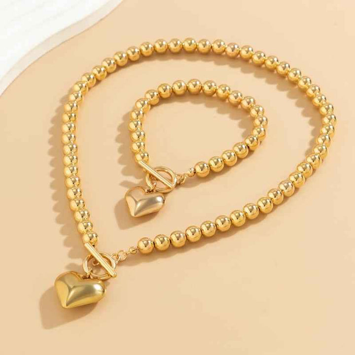 Elegant Pearl Jewelry Set