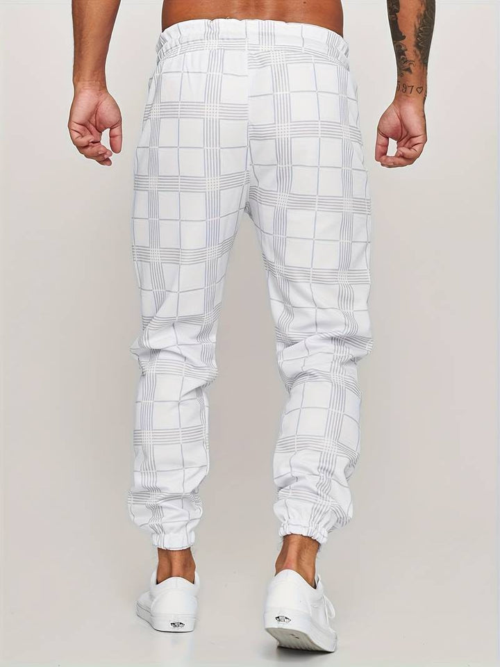 Men's Jogger Pants Modern Fit Fabric Blend