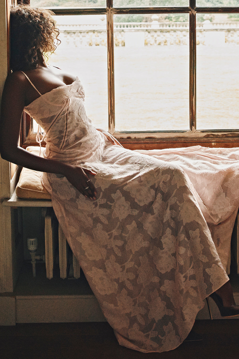 Charline | Women's Elegant Embroidered Maxi Dress