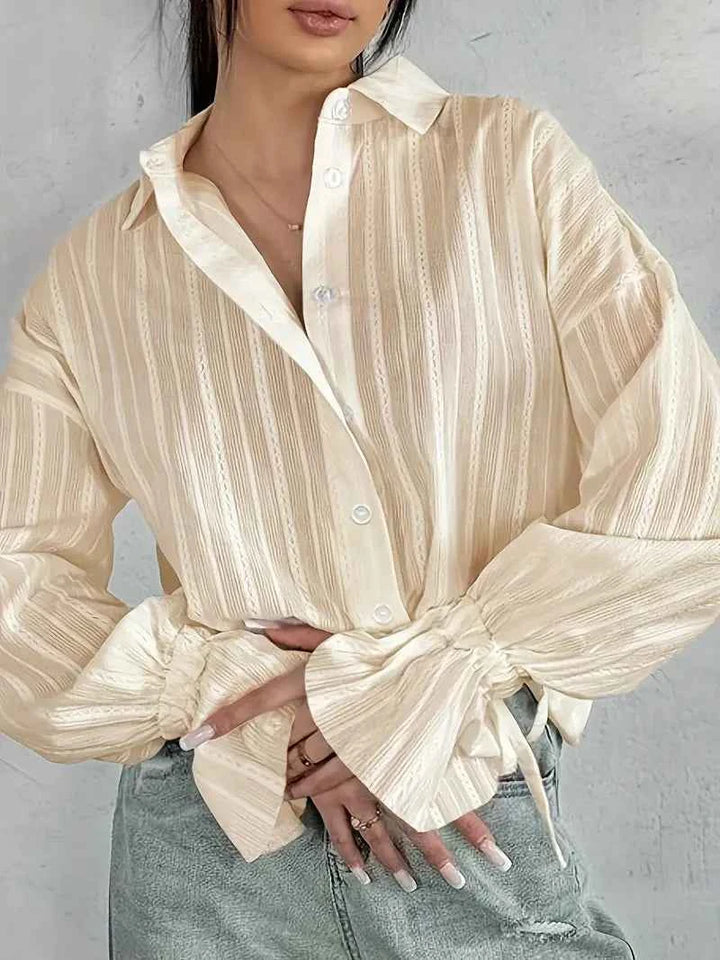 Women's Elegant & Versatile Blouse - Timeless Style Apricot
