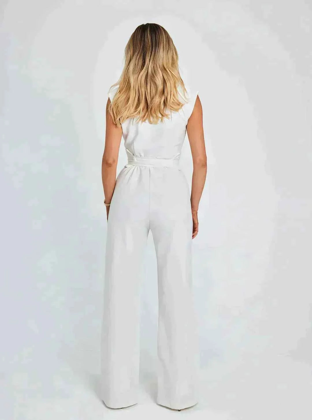 Women's Wide-Leg Jumpsuit - Stylish and Comfortable