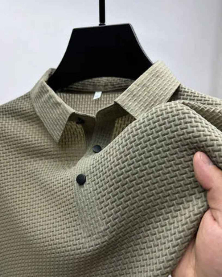 Men's Elegant Stylish Polo Shirt Khaki