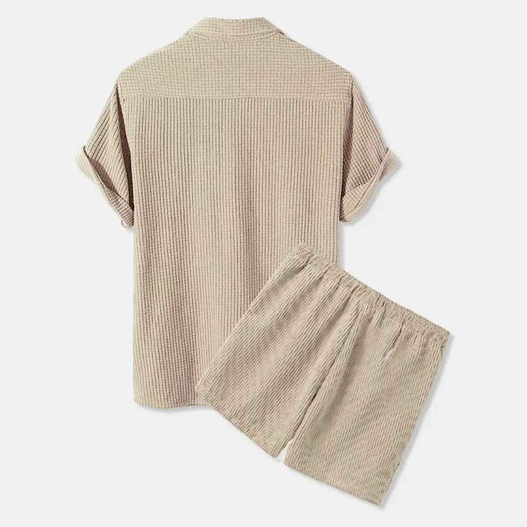 Men's Retro Casual Corduroy Set