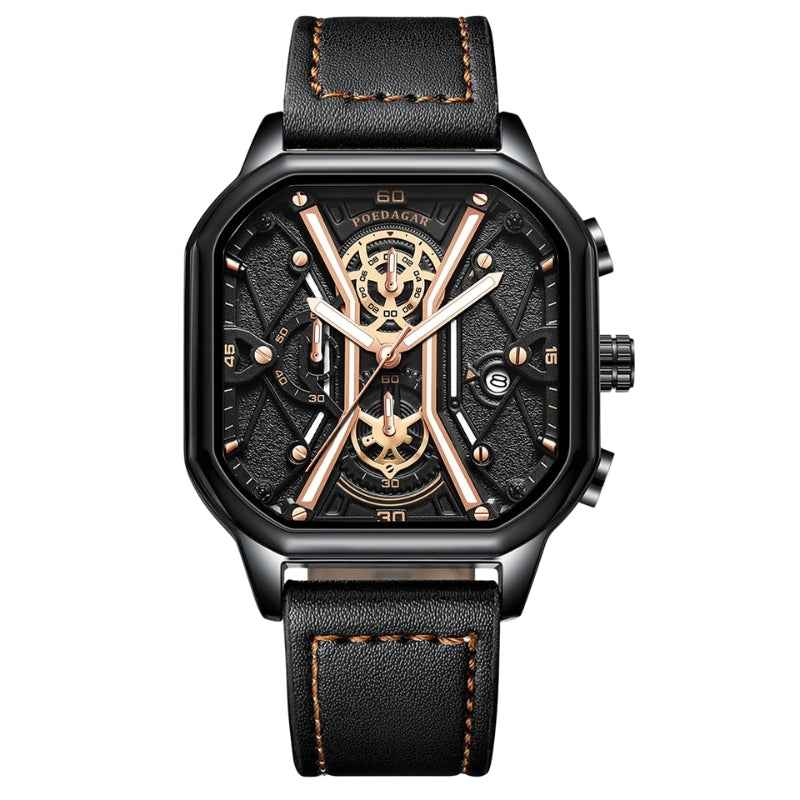 Premium Obsidian Luxury Watch
