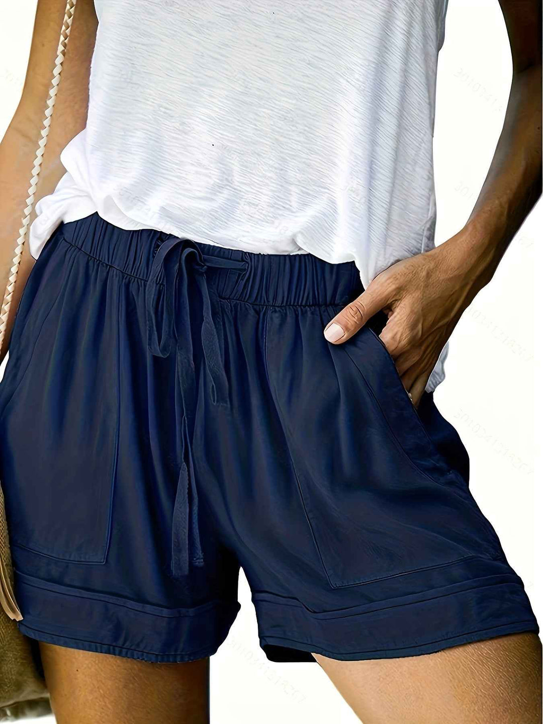 Women's Relaxed Drawstring Shorts for Comfort