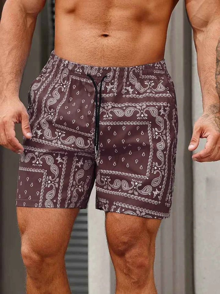 Ralph | Comfortable Swim Shorts for Men - Perfect for Summer Days Burgundy