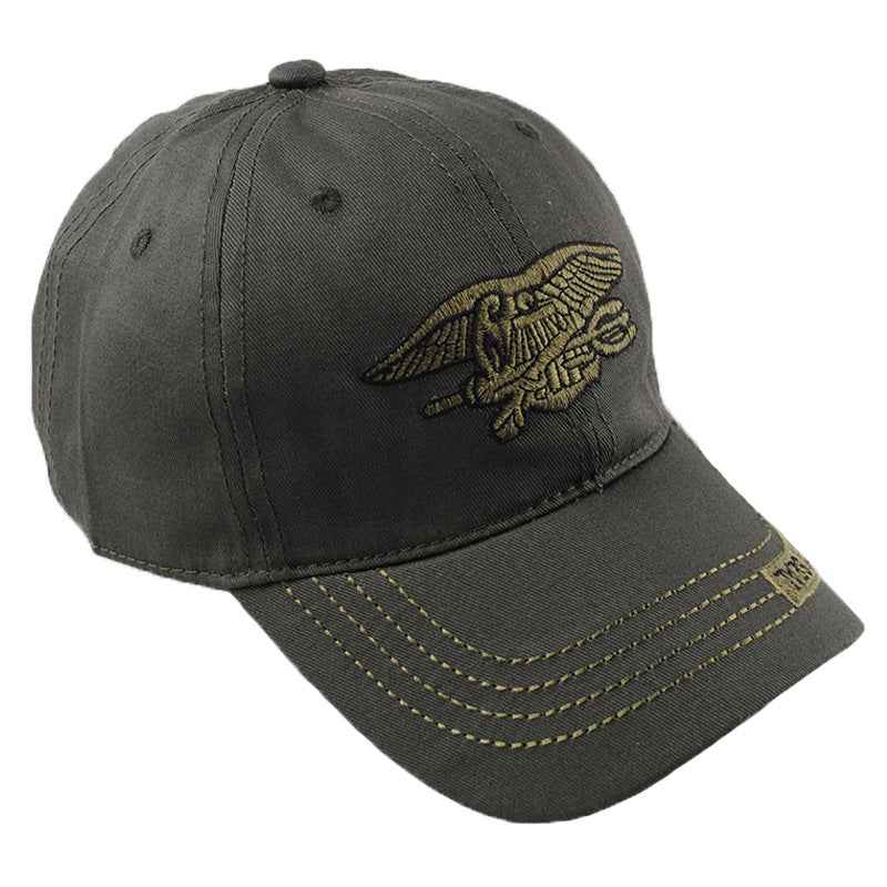 Embroidered Baseball Caps for Men - Elevate Your Style and Show Your Team Spirit Army Green M