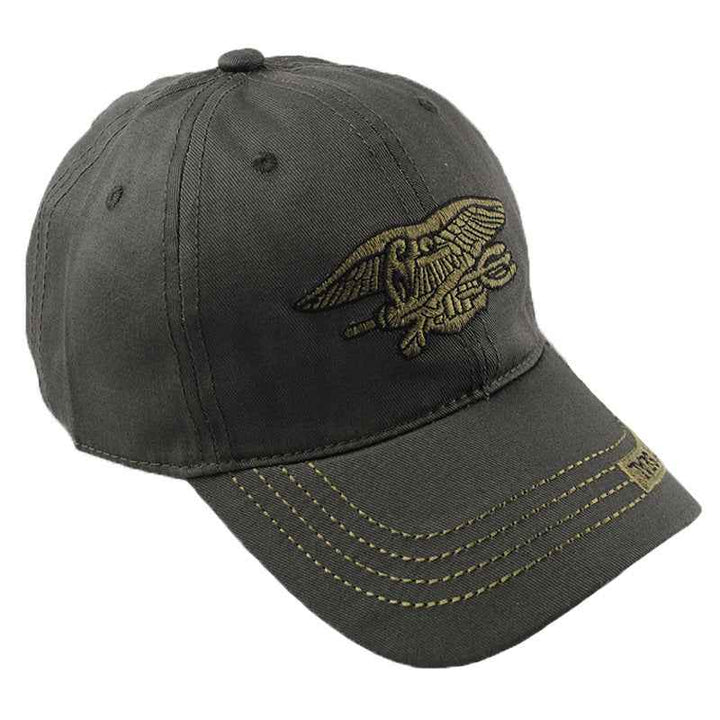 Embroidered Baseball Caps for Men - Elevate Your Style and Show Your Team Spirit Army Green M