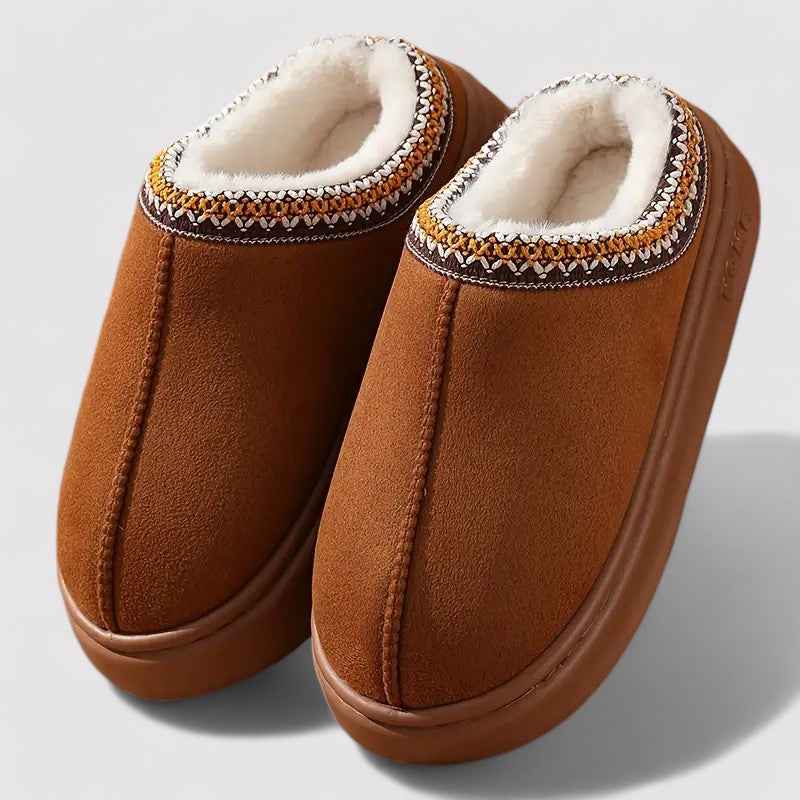 Women's Cozy Soft Slippers Camel