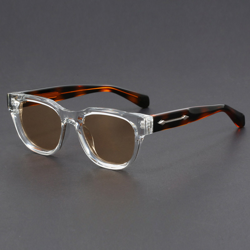 Polarized Sunglasses for Ultimate UV Protection White Leopard-Brown