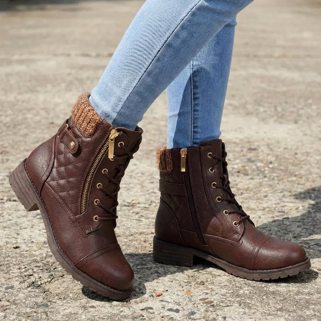 Women's Leather Ankle Boots