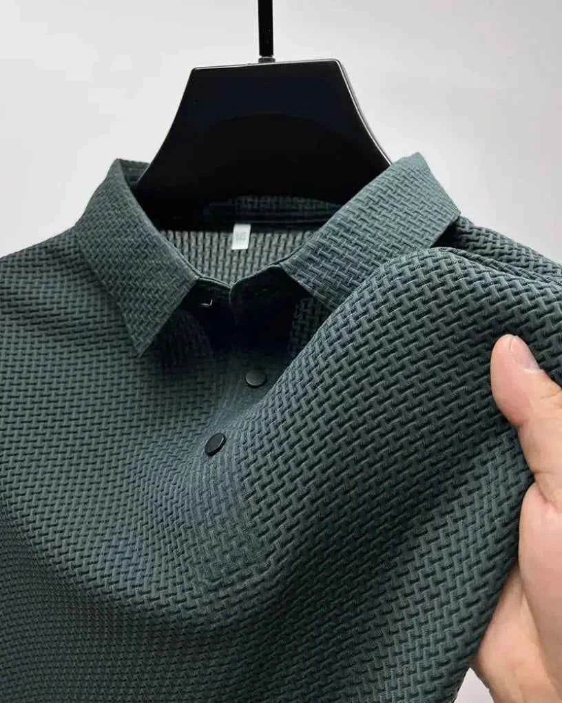 Men's Elegant Stylish Polo Shirt Green