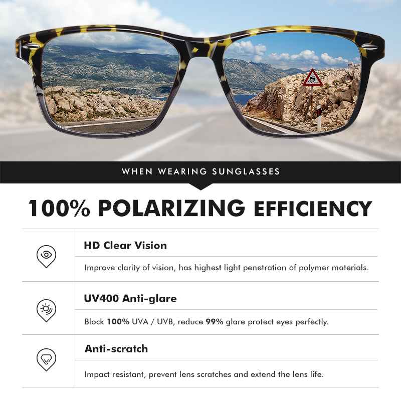 Polarized Cascade Sunglasses for Ultimate UV Protection
