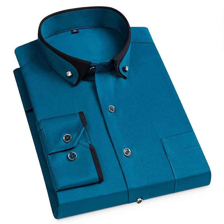 Men's Wrinkle-Free Shirt Green