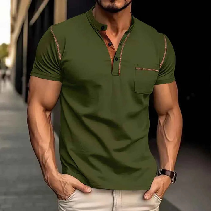 Men's Elegant Polo Shirt – Perfect Style for Any Occasion Dark Green