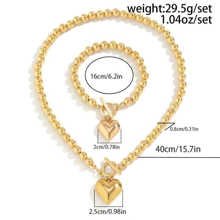 Elegant Pearl Jewelry Set
