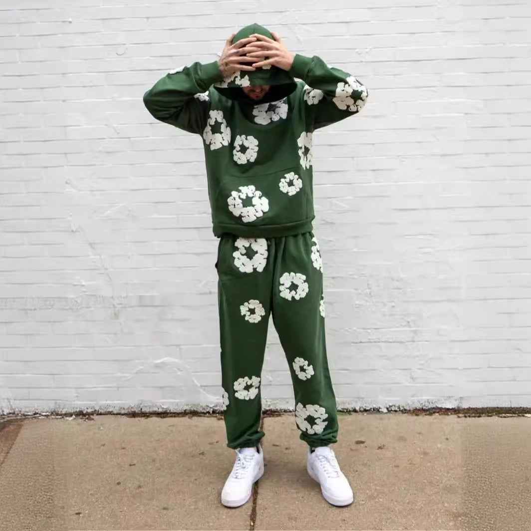 Aiden | Unisex Printed Tracksuit Set – Stylish Hoodie & Sweatpants