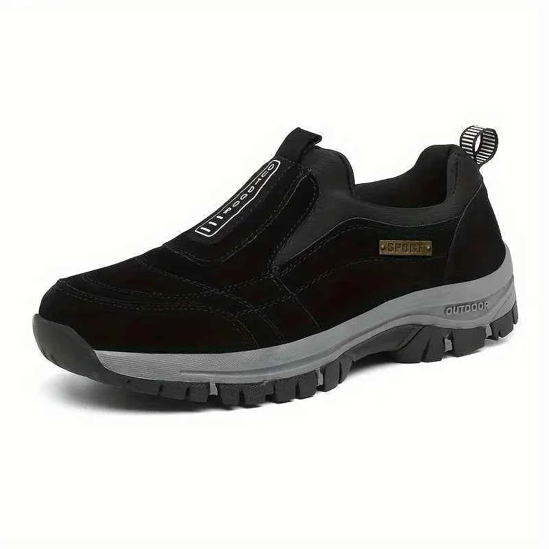 Logan | Comfortable Slip-On Orthopedic Shoes Black