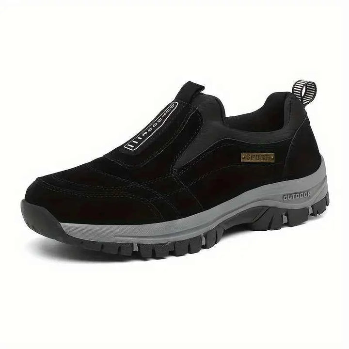 Logan | Comfortable Slip-On Orthopedic Shoes Black