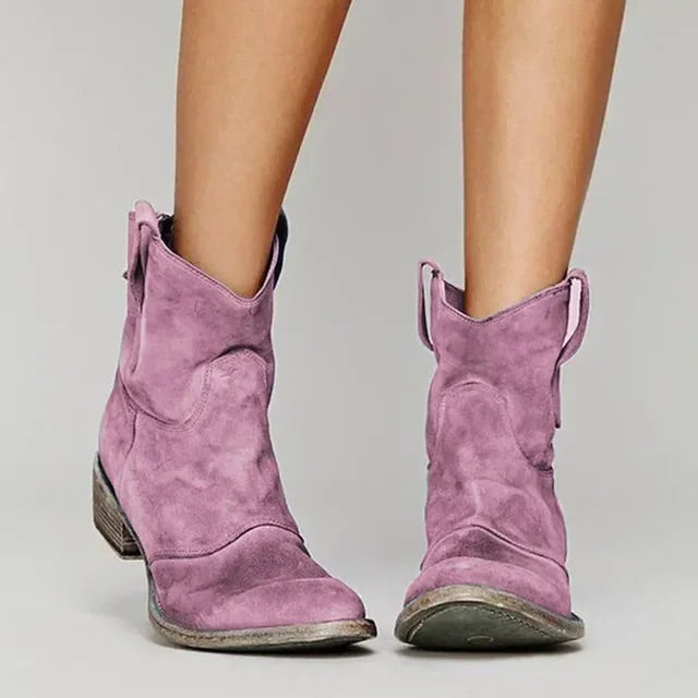 Women's Trendy Cowboy Boots Pink