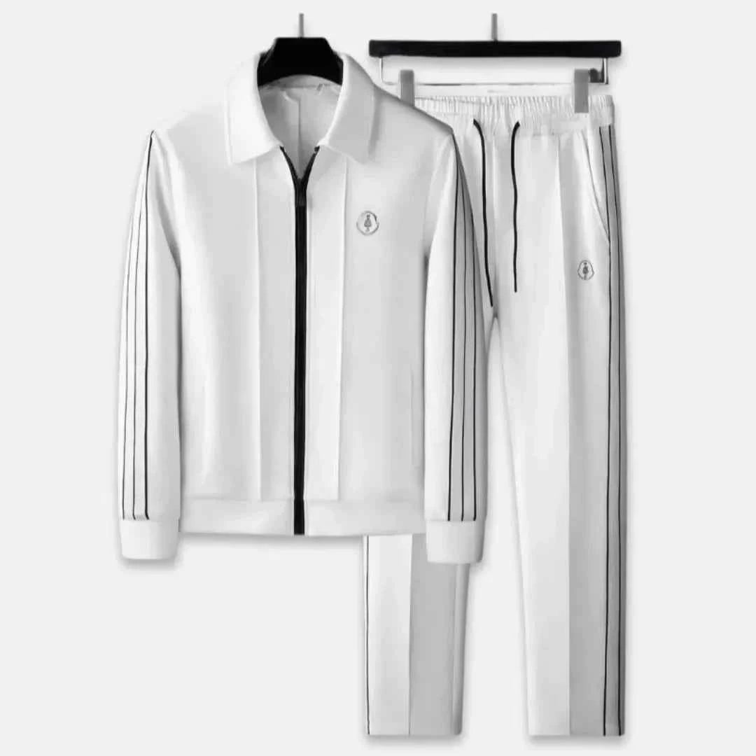 Men's Premium Tracksuit Set White