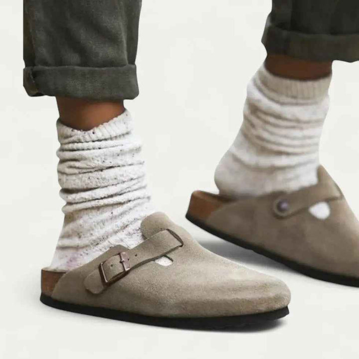 Women's Adjustable Buckle Clogs – Stylish Comfort for Everyday Wear