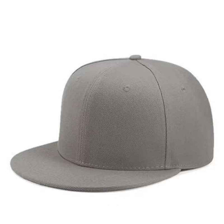 Adjustable Unisex Snapback Baseball Hats - Vibrant Multi-Color Hip-Hop Sport Caps for All Styles 02Gray Adjustable