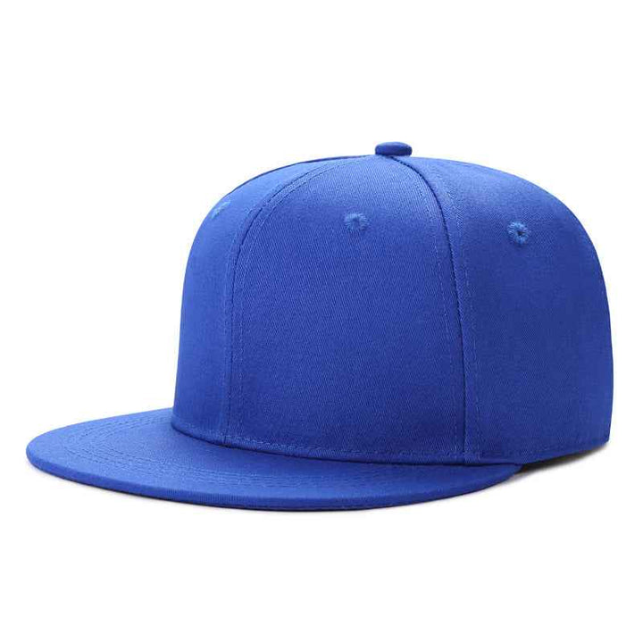 Adjustable Unisex Snapback Baseball Hats - Vibrant Multi-Color Hip-Hop Sport Caps for All Styles Blue Adjustable