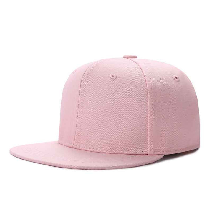 Adjustable Unisex Snapback Baseball Hats - Vibrant Multi-Color Hip-Hop Sport Caps for All Styles Pink Adjustable
