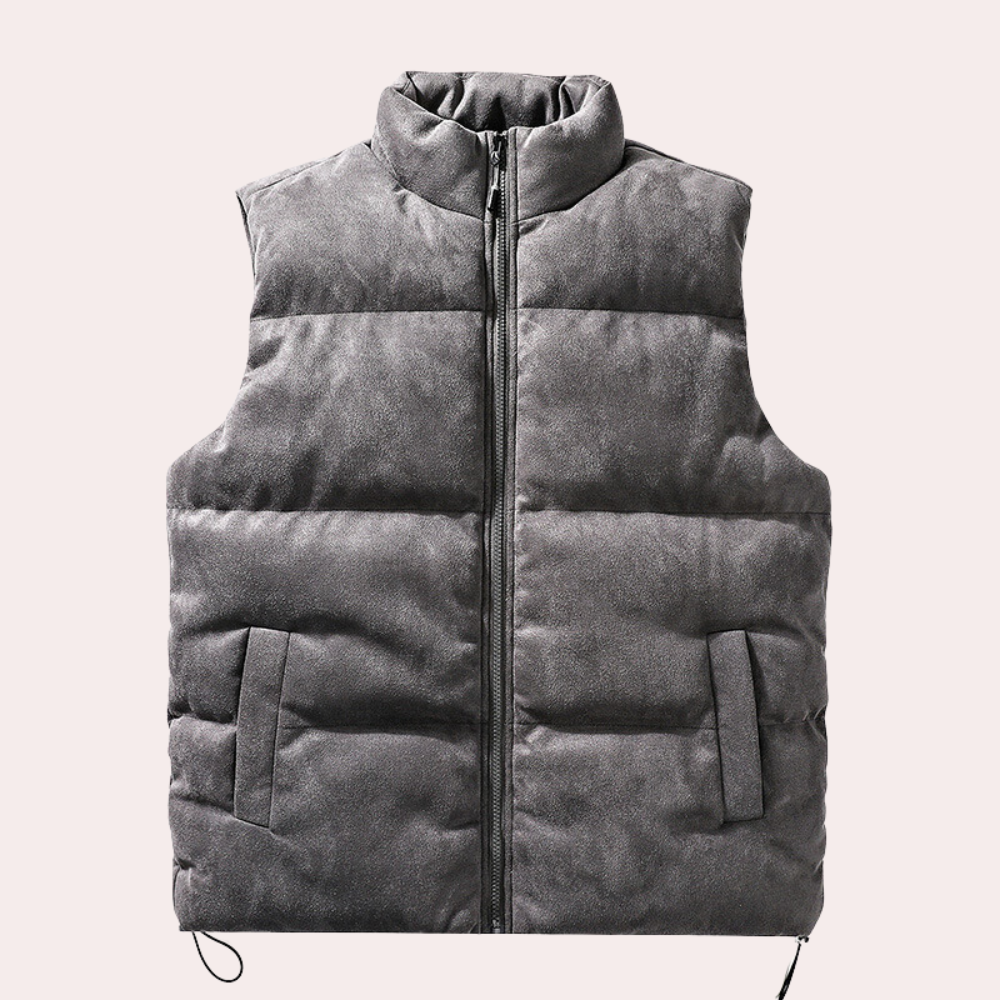 Men's Warm Padded Vest for Cold Weather Protection